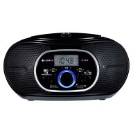 東芝　TOSHIBA　CDラジオ AUREX [ ワイドFM対応 / Bluetooth対応 / イヤホン端子 / AM / FM ] ブラック　…