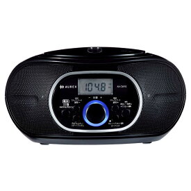東芝　TOSHIBA　CDラジオ AUREX ［ワイドFM対応 / Bluetooth対応］ ブラック　AX-CW10-K