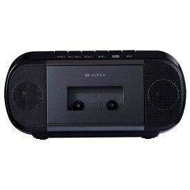 東芝　TOSHIBA　CDラジカセ AUREX ［ワイドFM対応 / Bluetooth対応 / CDラジカセ］ ブラック　AX-KCR80-K
