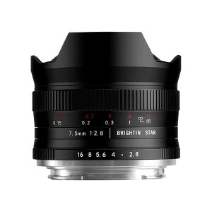 BRIGHTINSTAR�@BS MF 7.5mm F2.8 Sony E APS-C BRIGHTINSTAR �m�\�j�[E / �P�œ_�����Y�n�@BSMF7.5MMF2.8E
