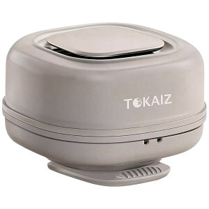 TOKAIZ�@2026�N�ŐV �N���b�v�t�@�� ���^ USB�[�d�� 360�x��] ���|����@ 3�i�K���� �É� �y�� ��@ �O���[�W���@TPF-019-GG