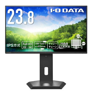 IO�f�[�^�@�f�C�W�[�`�F�[����65W���d USB-C���ډt���f�B�X�v���C �m23.8�^ / �t��HD(1920×1080) / ���C�h / 100Hz�n �u���b�N�@LCD-C243SMB-FX