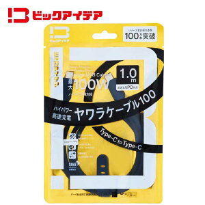 �r�b�N�A�C�f�A�@USB-C �� USB-C�P�[�u�� �m�[�d / �]�� / 1.0m / PD100W / 480Mbps�n (SIAA�F��) �mUSB-C �� USB-C�n �u���b�N�@BIT-UC100S1CC100K