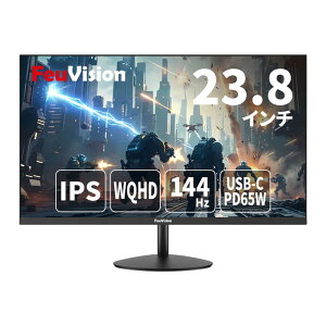 FEUVISION�@�t���f�B�X�v���C �mWQHD(2560×1440) / ���C�h�n �u���b�N�@EW-FSID24CQ0EI