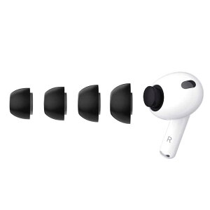 KEYBUDZ�@HYPERFOAM Comfort �C���[�`�b�v for AirPods Pro 3 XS/S/M/L �e1�y�A �u���b�N�@KB28426APP3