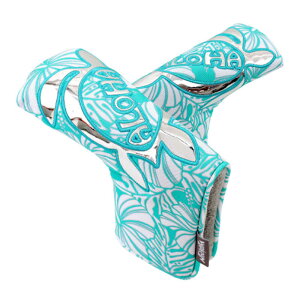 WINWINSTYLE�@�p�^�[�p�w�b�h�J�o�[ ALOHA HONU NEW PUTTER COVER �u���[�h�^�C�v MINT GN�@PCBP-105