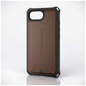 �G���R���@ELECOM�@iPhone 17e/16e ZEROSHOCK �u���b�N�@PMA25SZEROD3BK