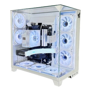 Rabbit0STUDIO�@Rabbit0 Studio �Q�[�~���O�p�\�R�� AMD Ryzen 7 5700X / RTX 5060 �z���C�g Rabbit0 Studio�@RBST-7800X3D-9070WH