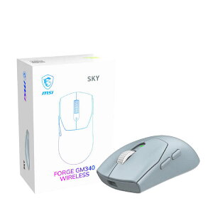 MSI�@FORGE GM340 W SKY �m���w�� / �L��/����(���C�����X) / 6�{�^�� / Bluetooth�EUSB�n�@FORGEGM340WSKY
