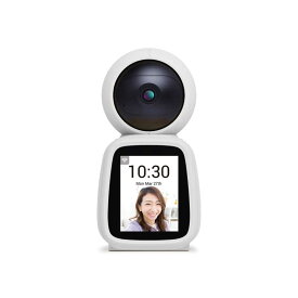グリーンハウス　液晶画面付き みまもりスマートカメラ ［無線 / 暗視対応］　GH-SMCC-WH