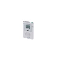東芝　TOSHIBA　ポケットラジオ AUREX [ ワイドFM対応 / ライト機能 / イヤホン端子 / AM / FM ] ホワイ…