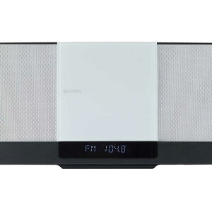 ���Ł@TOSHIBA�@�~�j�R���| AUREX �mBluetooth�Ή� / ���C�hFM�Ή��n �z���C�g�@AX-WSS60-W