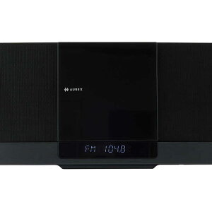 ���Ł@TOSHIBA�@�~�j�R���| AUREX �mBluetooth�Ή� / ���C�hFM�Ή��n �u���b�N�@AX-WSS60-K