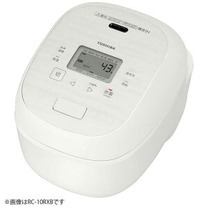 ���Ł@TOSHIBA�@���ъ� 1�� �������� �^��IH �����܂Ǌۊ� �~���L�[�z���C�g�@RC-18RXB-W