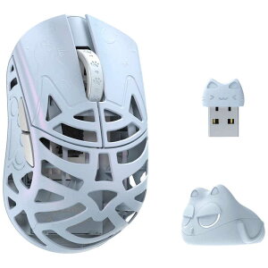 KIBU�@�Q�[�~���O�}�E�X Beast Miao �m���w�� / �L��/����(���C�����X) / 5�{�^�� / USB�n Ice Blue�@WL-BMIAO-IB-O