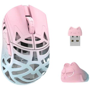KIBU�@�Q�[�~���O�}�E�X Beast Miao �m���w�� / �L��/����(���C�����X) / 5�{�^�� / USB�n Blue��Pink�@WL-BMIAO-BP-O