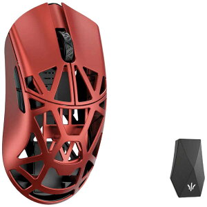 KIBU�@�Q�[�~���O�}�E�X Beast X Max �m���w�� / �L��/����(���C�����X) / 5�{�^�� / USB�n Red(Solid sides)�@WL-BXMAX-RED-O-NH