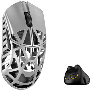 KIBU�@�Q�[�~���O�}�E�X Beast X Pro �m���w�� / �L��/����(���C�����X) / 5�{�^�� / USB�n Silver(Side slits)�@WL-BXPRO-SIL-O