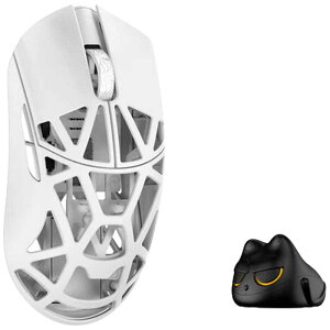 KIBU�@�Q�[�~���O�}�E�X Beast X Pro Mini �m���w�� / �L��/����(���C�����X) / 5�{�^�� / USB�n Milky White(Solid sides)�@WL-BXMINIPRO-MW-O-1