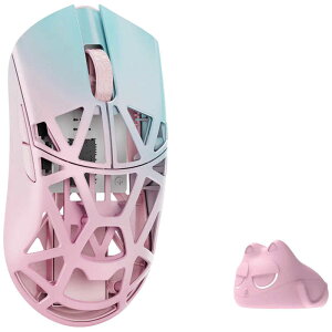 KIBU�@�Q�[�~���O�}�E�X Beast X Mini Pro �m���w�� / �L��/����(���C�����X) / 5�{�^�� / USB�n Blue��Pink(Solid sides)�@WL-BXMINIPRO-BP-O-NH