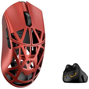 KIBU�@�Q�[�~���O�}�E�X Beast X Pro �m���w�� / �L��/����(���C�����X) / 5�{�^�� / USB�n Red(Solid sides)�@WL-BXPRO-RED-O-NH