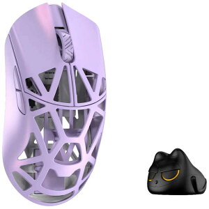 KIBU�@�Q�[�~���O�}�E�X Beast X Pro �m���w�� / �L��/����(���C�����X) / 5�{�^�� / USB�n Soft Lilac(Solid sides)�@WL-BXPRO-SL-O-NH