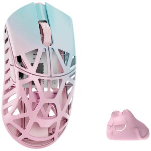 KIBU�@�Q�[�~���O�}�E�X Beast X Mini Pro �m���w�� / �L��/����(���C�����X) / 5�{�^�� / USB�n Blue��Pink(Side slits)�@WL-BXMINIPRO-BP-O