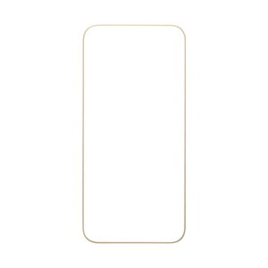 HAMEE�@iPhone 14 Pro Max iFace Round Edge Tempered Glass Screen Protector ���E���h�G�b�W�����K���X ��ʕی�V�[�g �x�[�W���@IP14PMIFACEGLASSBE
