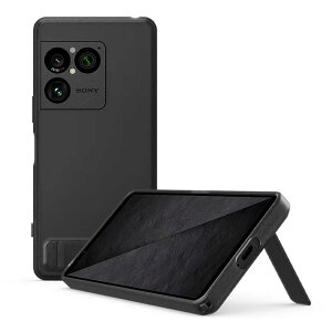 �\�j�[�@SONY�@Style Cover with Stand for Xperia 1 VIII B �O���t�@�C�g�u���b�N�@XQZ-CBGE/BJPCX
