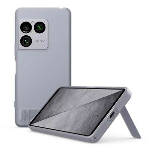 �\�j�[�@SONY�@Style Cover with Stand for Xperia 1 VIII S �A�C�I���C�g�V���o�[�@XQZ-CBGE/SJPCX