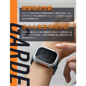 KENZAN�@UNIQ GARDE HYBRID WATCH CASE WITH SCREEN PROTECTION 49MM �P�[�X- DOVE (CLEAR)�@UNIQ-49MM-GARCLR