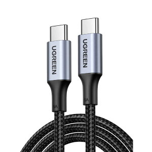 �y2026�N06��01�������\��zUGREEN�@USB-C to USB-C �ґg�P�[�u�� 100W 1m �mUSB-C �� USB-C�n �u���b�N�@70427
