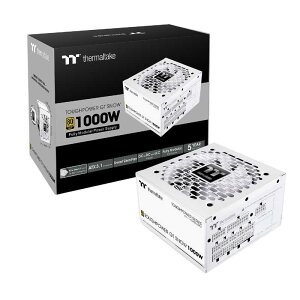 THERMALTAKE�@TOUGHPOWER GT/1000W ATX 3.1 Snow �m1000W / ATX / 80PLUS Gold�n�@PS-TPT-1000FNFAGJ-W