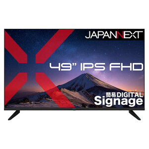 JAPANNEXT�@49�^ IPS HDMI �m49�^ / �t��HD(1920×1080) / ���C�h / 60Hz�n�@JN-IPS49F-M
