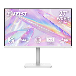 MSI�@�t���f�B�X�v���C �m27�^ / WQHD(2560×1440) / ���C�h / 144Hz�n�@PRO MAX 271QPHW E14