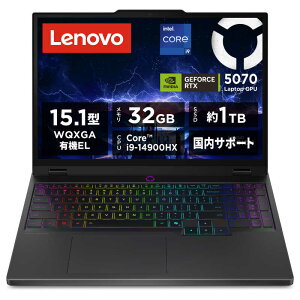 �y2026�N06��05�������\��z���m�{�W���p���@Lenovo�@Legion 5i Gen 10 /Core i9-14900HX�v���Z�b�T�[/������32GB/SSD1TB/Microsoft365���p��/Windows11Home�@83LY00UVJP
