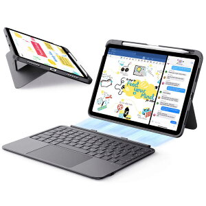 ESR�@11�C���`iPad Air(M4/M3/M2)�A10.9�C���` iPad Air(��5/4����))�p Flex���E���L�[�{�[�h�P�[�X Flex Keyboard Case iPad Air 11�@6B0320401