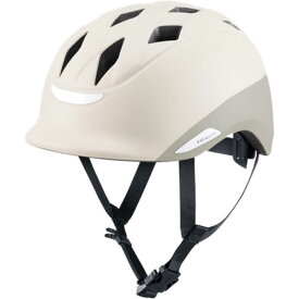 オージーケーカブト　自転車ヘルメット (54-56cm) マットベージュ　HOCCO