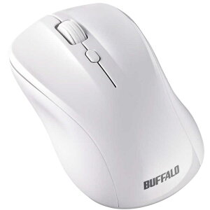 BUFFALO�@�}�E�X �É� �mBlueLED / ����(���C�����X) / 3�{�^�� / Bluetooth�n �z���C�g�@BSMBB110WH