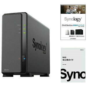 SYNOLOGY�@NAS�L�b�g �m�X�g���[�W�� / 1�x�C�n �K�C�h�u�b�N�t DiskStation DS124�@DS124/G