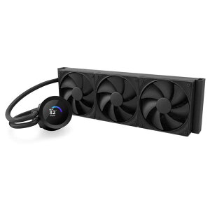 NZXT�@����CPU�N�[���[ 120mm�t�@��x3 �mLGA1851/1700/1200/115X�EAM5/AM4�n KRAKEN PLUS 360 �u���b�N�@RL-KN360-B2
