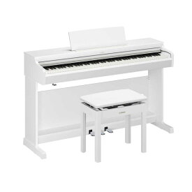 ヤマハ　YAMAHA　電子ピアノ ARIUS ［88鍵盤］ ホワイトウッド調仕上げ　YDP-166WH（標準設置無料）