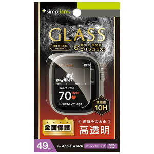 �g���j�e�B�@2024�NApple Watch 49mm / Ultra 2 / Ultra �S�����K���X ������ ��ʕی십���K���X�@TR-AW2449-GL-GOCC