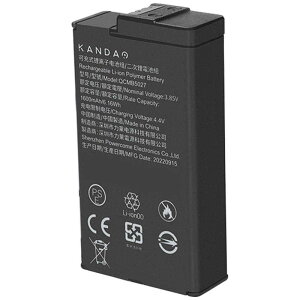 KANDAO�@QooCam 3 Battery �u���b�N�@QCMB5027