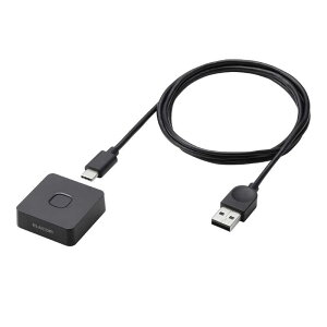 �G���R���@ELECOM�@�w��F�؃��[�_�[ USB�ڑ� MoC�����u���b�N�@CR-FI50UBK