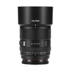 VILTROX�@AF 75mm F1.8 EVO APS-C �m�\�j�[E / �P�œ_�����Y�n�@AF75/1.8EVOE