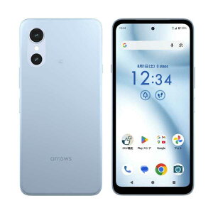 FCNT�@SIM�t���[�X�}�[�g�t�H�� arrows We3 M09 / Dimensity 6300 / 6.1�C���` 4GB+64GB ���C�g�u���[�@PBC00016JP