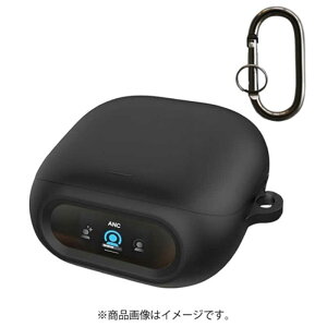 CROSSROAD�@Anker SoundCore Liberty 5 Pro�p �V���R�� �P�[�X �J�o�[ �L�Y�h�~ �ϏՌ� �����h�~ �J���r�i�t�� �u���b�N�@CREC-SCL5P-SBK