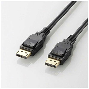 �G���R���@ELECOM�@DisplayPort�P�[�u�� �u���b�N [1.5m]�@CAC-DP1215BK