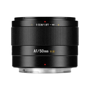 ���H���@7Artisans LITE 50mm F1.8 AF APS-C �j�R��Z�}�E���g�@7A-50F18AF-Z-B